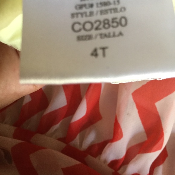 Jona michelle color yellow dress kids - Picture 4 of 5